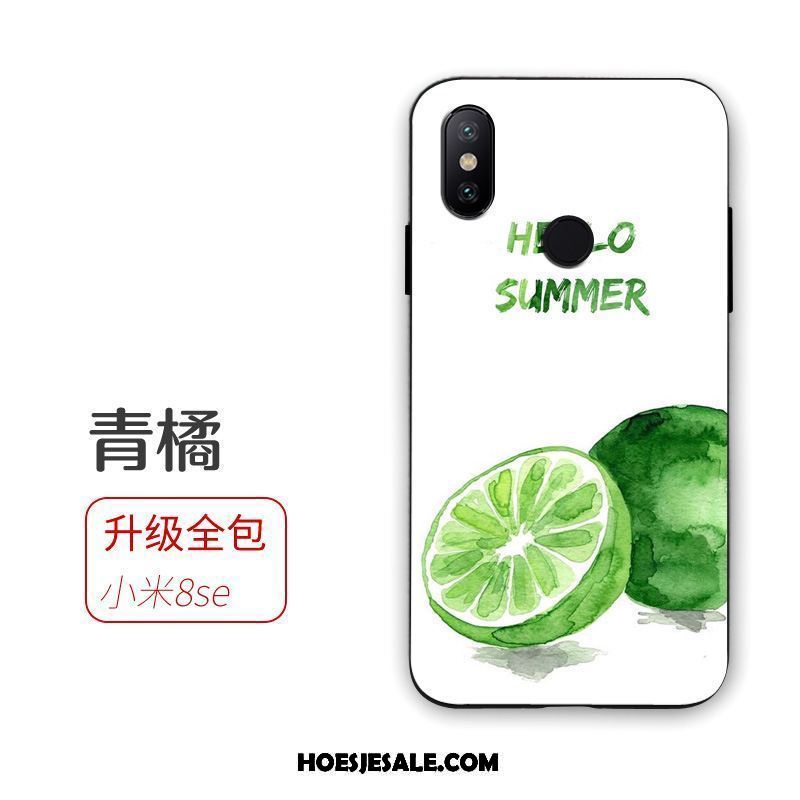 Xiaomi Mi 8 Se Hoesje Siliconen Hoes Roze Hanger Mini Sale