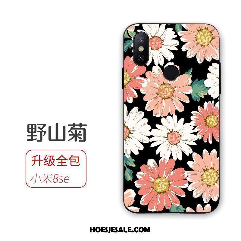 Xiaomi Mi 8 Se Hoesje Siliconen Hoes Roze Hanger Mini Sale