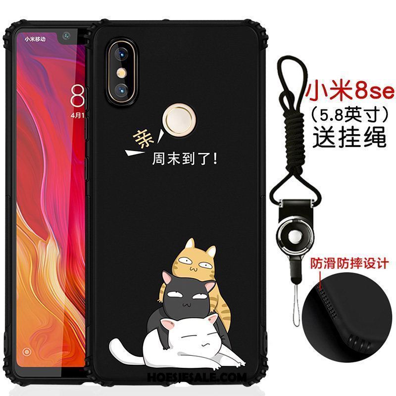 Xiaomi Mi 8 Se Hoesje Siliconen Net Red Zacht Bescherming Trendy Merk Kopen