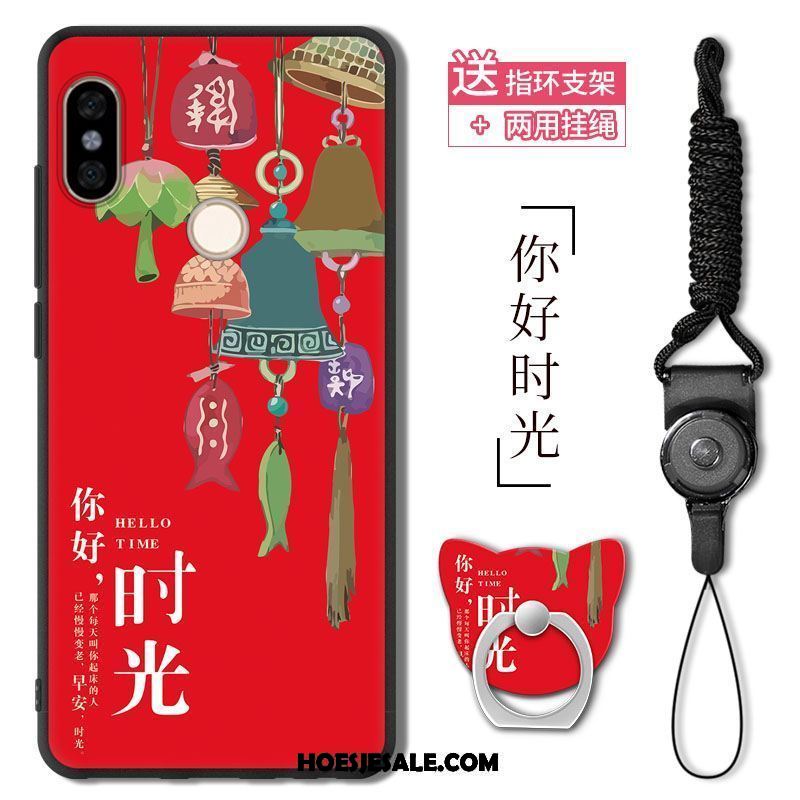 Xiaomi Mi 8 Se Hoesje Student Met Strass Purper Kunst Driedimensionaal Kopen