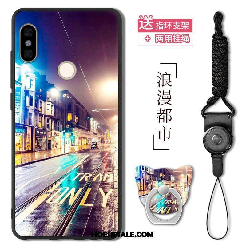 Xiaomi Mi 8 Se Hoesje Student Met Strass Purper Kunst Driedimensionaal Kopen