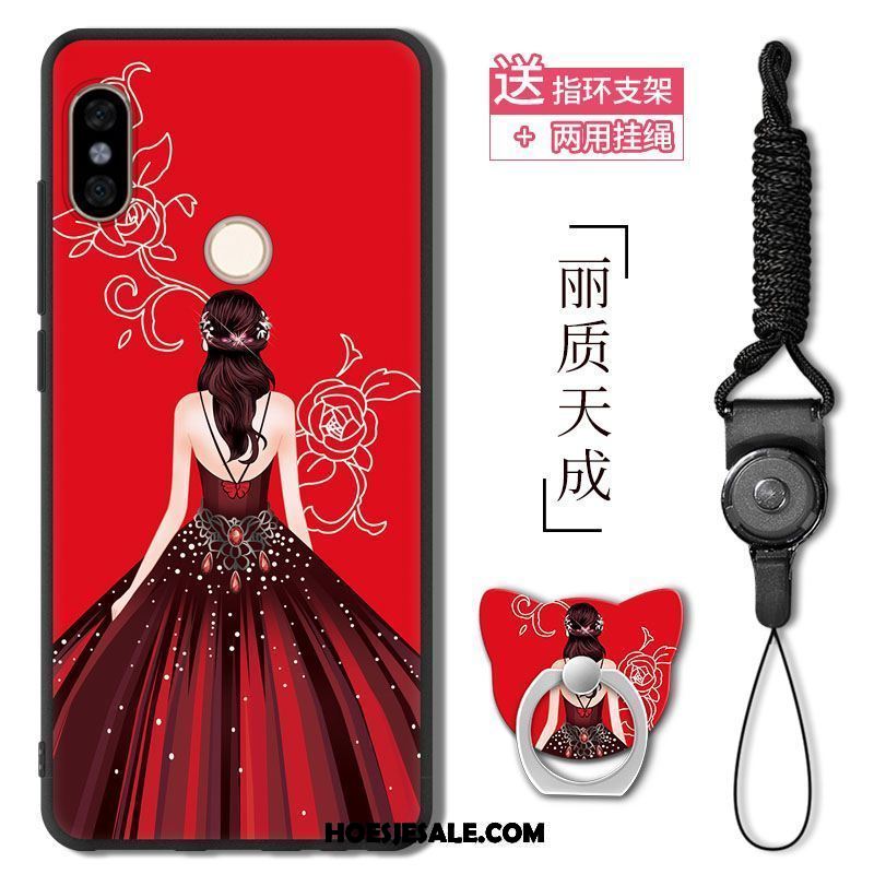 Xiaomi Mi 8 Se Hoesje Student Met Strass Purper Kunst Driedimensionaal Kopen