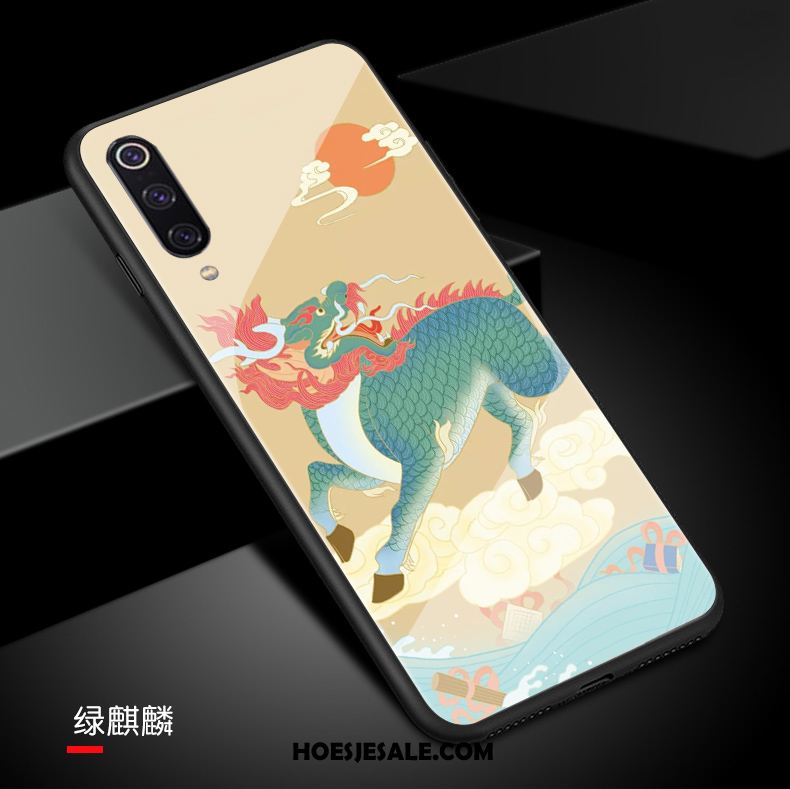 Xiaomi Mi 9 Hoesje Blauw Persoonlijk Hoes Mobiele Telefoon Gehard Glas Goedkoop