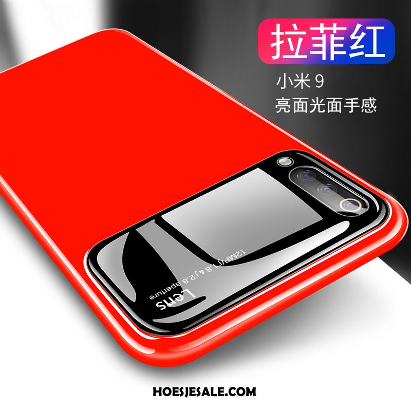 Xiaomi Mi 9 Hoesje Glas Trendy Merk Mobiele Telefoon Dun Persoonlijk Sale