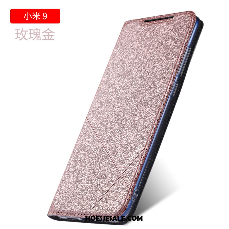 Xiaomi Mi 9 Hoesje Siliconen Rood Clamshell Hoes Bescherming Winkel