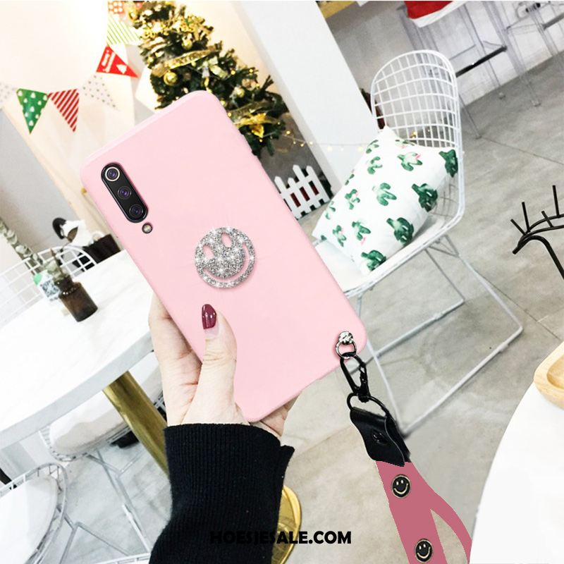 Xiaomi Mi 9 Lite Hoesje All Inclusive Anti-fall Dun Smiley Met Strass