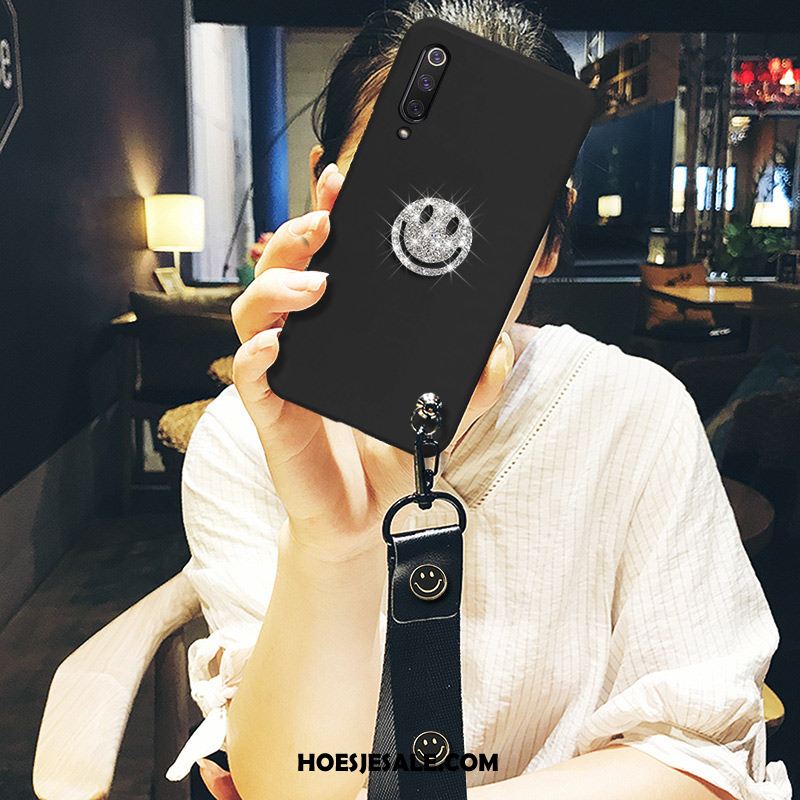Xiaomi Mi 9 Lite Hoesje All Inclusive Anti-fall Dun Smiley Met Strass