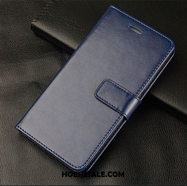 Xiaomi Mi 9 Lite Hoesje Bescherming Leren Etui Anti-fall Hanger Siliconen Korting