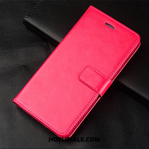 Xiaomi Mi 9 Lite Hoesje Bescherming Leren Etui Anti-fall Hanger Siliconen Korting