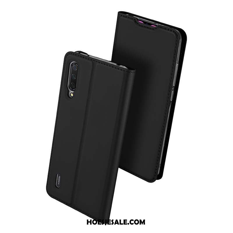 Xiaomi Mi 9 Lite Hoesje Mini Zwart Folio Leren Etui All Inclusive Aanbiedingen