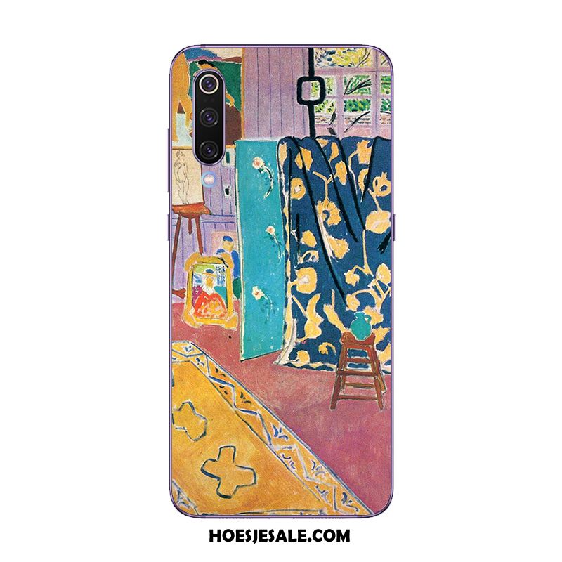 Xiaomi Mi 9 Se Hoesje All Inclusive Vintage Hoes Bescherming Purper Sale