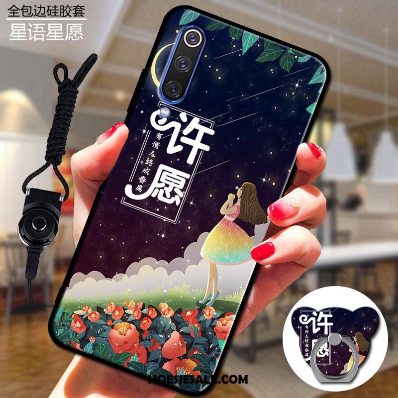 Xiaomi Mi 9 Se Hoesje Mini Zacht Purper Trend Siliconen Goedkoop