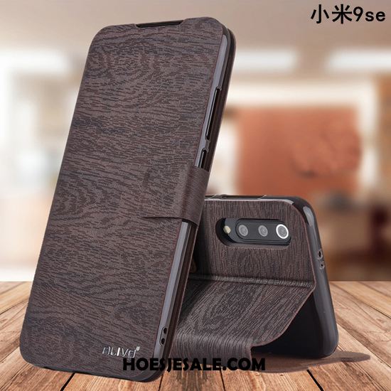 Xiaomi Mi 9 Se Hoesje Mobiele Telefoon Zacht Leren Etui Siliconen Clamshell Sale