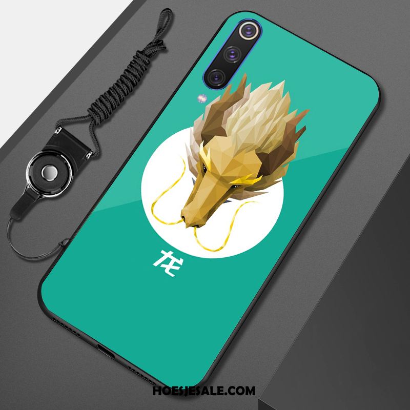 Xiaomi Mi 9 Se Hoesje Trend Geschilderd Oranje Groen Mini Goedkoop