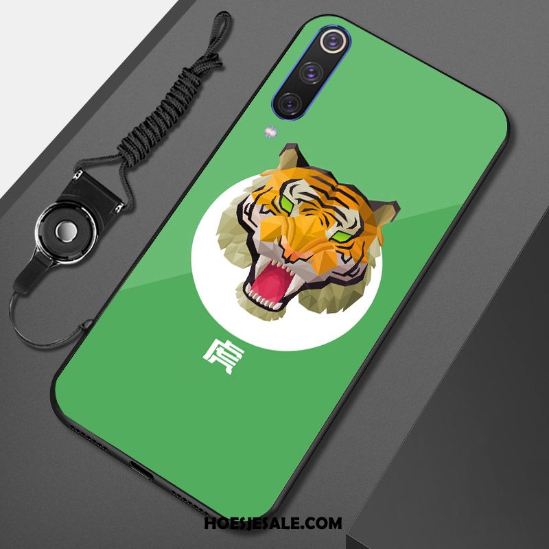 Xiaomi Mi 9 Se Hoesje Trend Geschilderd Oranje Groen Mini Goedkoop