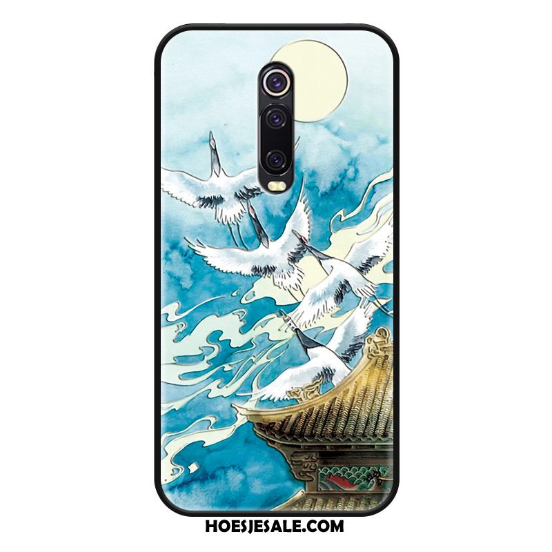 Xiaomi Mi 9t Hoesje All Inclusive Hoes Mobiele Telefoon Groen Chinese Stijl Kopen