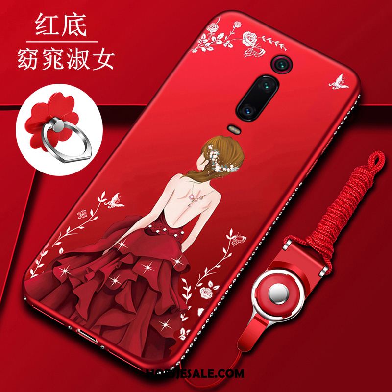 Xiaomi Mi 9t Hoesje Anti-fall Hoes Siliconen Zacht Mini Korting