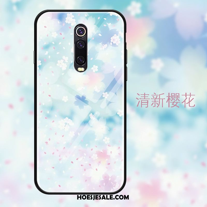 Xiaomi Mi 9t Hoesje Eenvoudige Roze Rood Mode Mobiele Telefoon Online