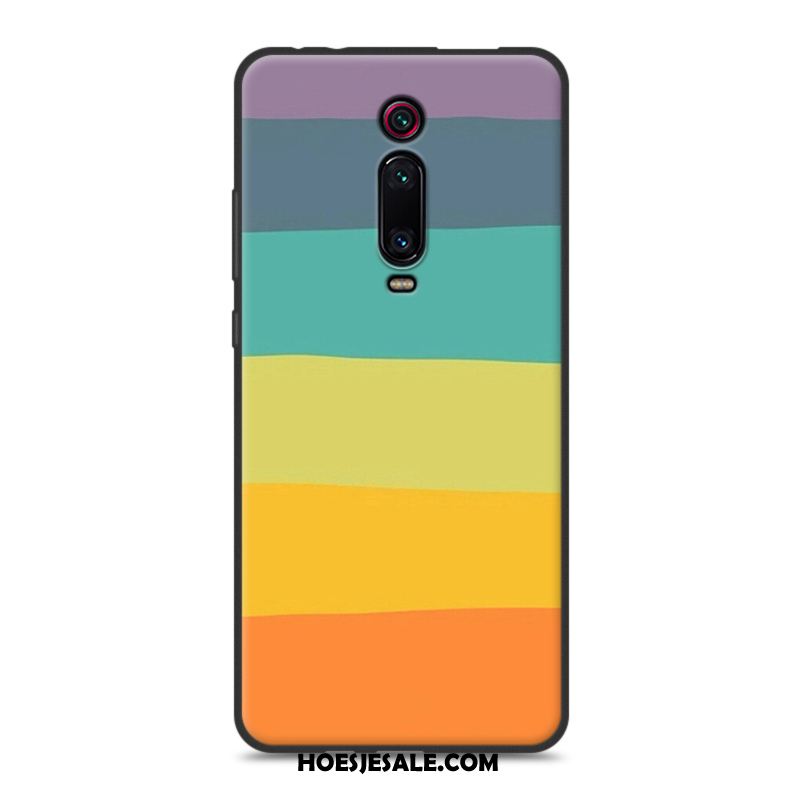 Xiaomi Mi 9t Hoesje Hart Mobiele Telefoon Rood Kleur Spotprent Korting