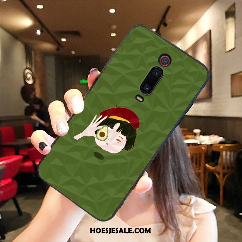 Xiaomi Mi 9t Hoesje Mooie Anti-fall Mobiele Telefoon Zacht Rood Goedkoop