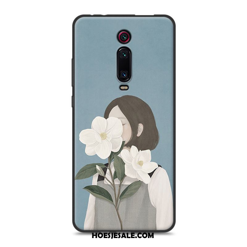 Xiaomi Mi 9t Hoesje Rood Zacht Hoes Kunst Bescherming Goedkoop