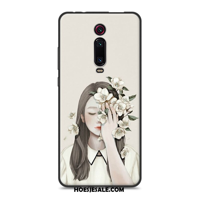 Xiaomi Mi 9t Hoesje Rood Zacht Hoes Kunst Bescherming Goedkoop