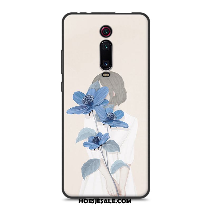 Xiaomi Mi 9t Hoesje Rood Zacht Hoes Kunst Bescherming Goedkoop