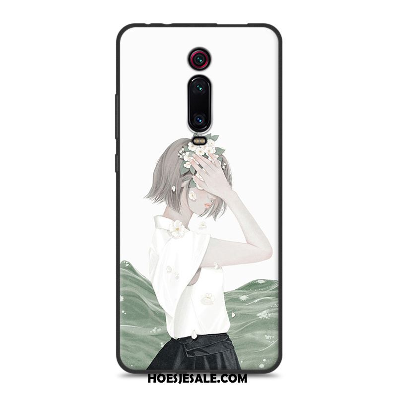 Xiaomi Mi 9t Hoesje Rood Zacht Hoes Kunst Bescherming Goedkoop