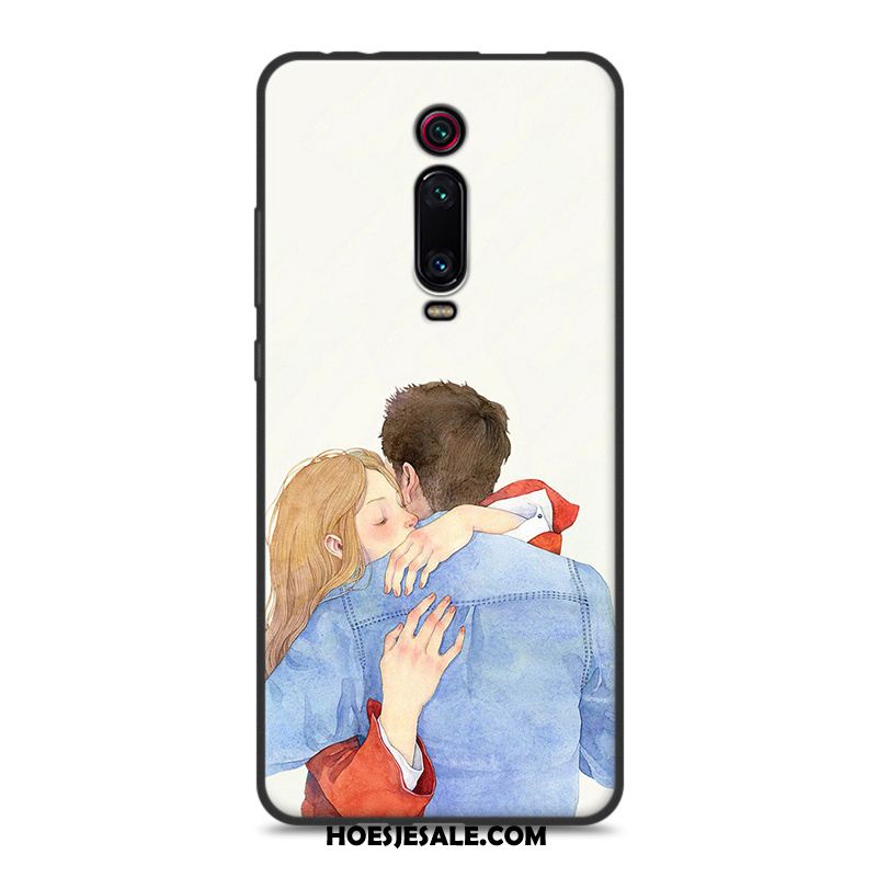 Xiaomi Mi 9t Hoesje Rood Zacht Hoes Kunst Bescherming Goedkoop