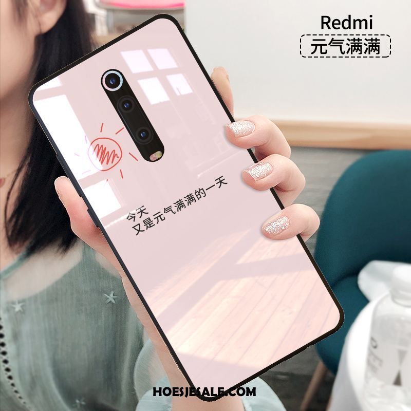 Xiaomi Mi 9t Hoesje Trend Bescherming Scheppend Roze Siliconen Aanbiedingen