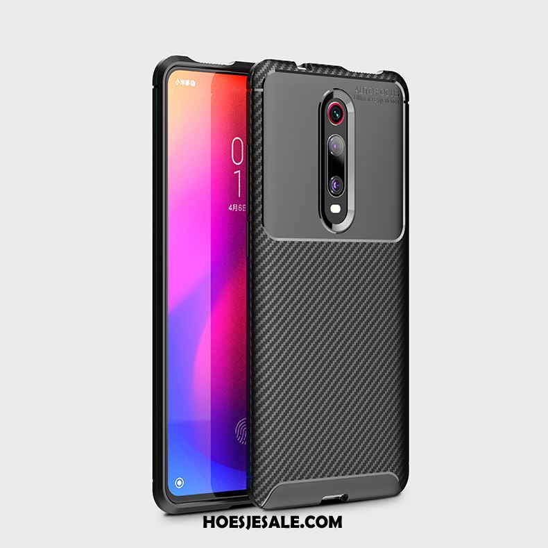 Xiaomi Mi 9t Pro Hoesje Anti-fall Mini Rood Zwart Zacht Kopen