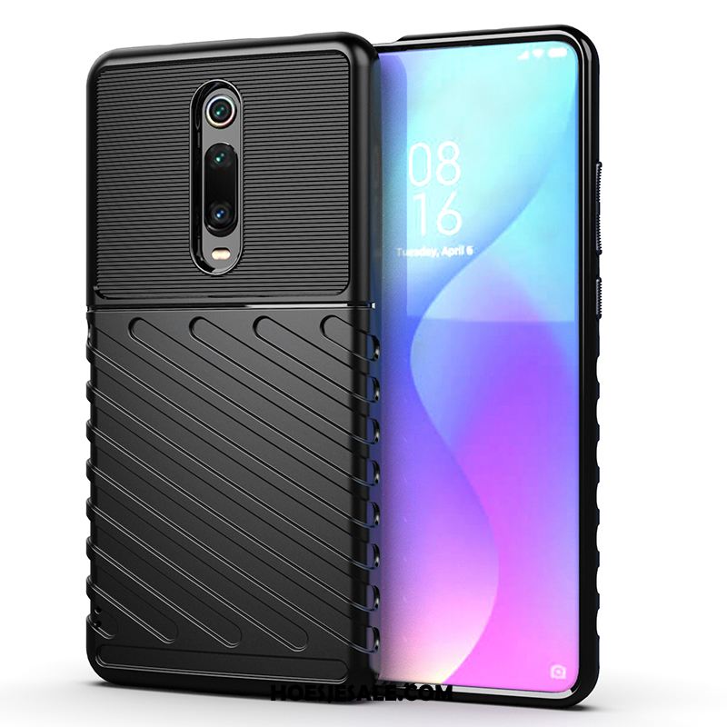 Xiaomi Mi 9t Pro Hoesje Streep Mini Anti-fall Eenvoudige Antislip Sale