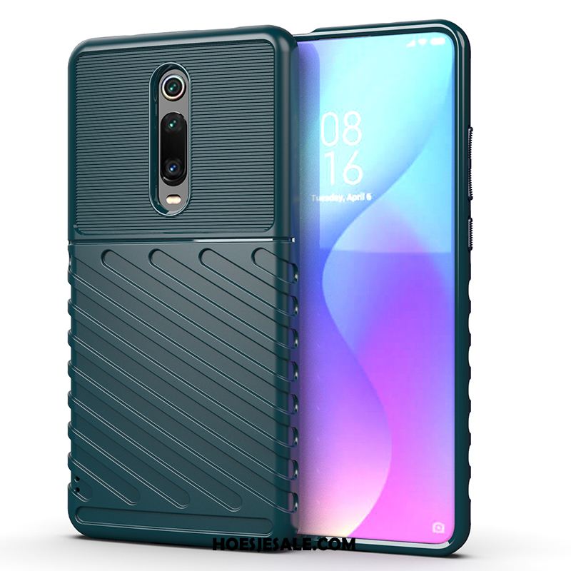 Xiaomi Mi 9t Pro Hoesje Streep Mini Anti-fall Eenvoudige Antislip Sale