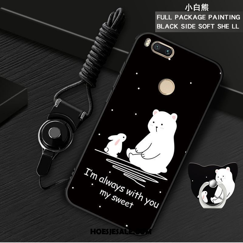 Xiaomi Mi A1 Hoesje All Inclusive Hanger Zacht Wit Bescherming Goedkoop