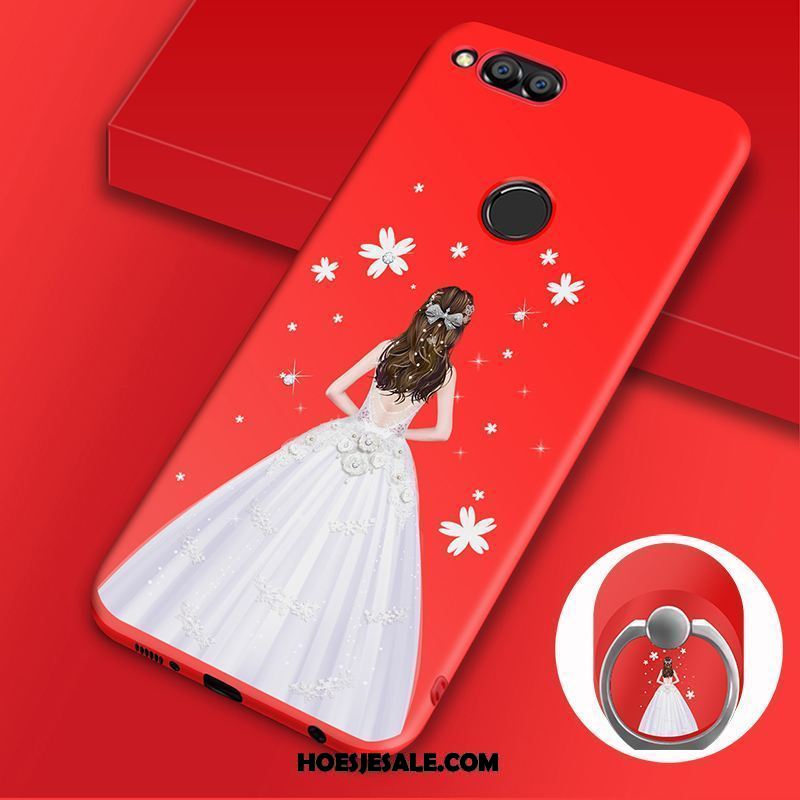 Xiaomi Mi A1 Hoesje Hoes Rood Anti-fall Zacht Mobiele Telefoon Online