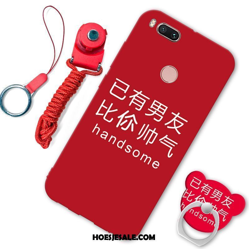 Xiaomi Mi A1 Hoesje Mobiele Telefoon Bescherming Spotprent Hoes Opknoping Nek Korting
