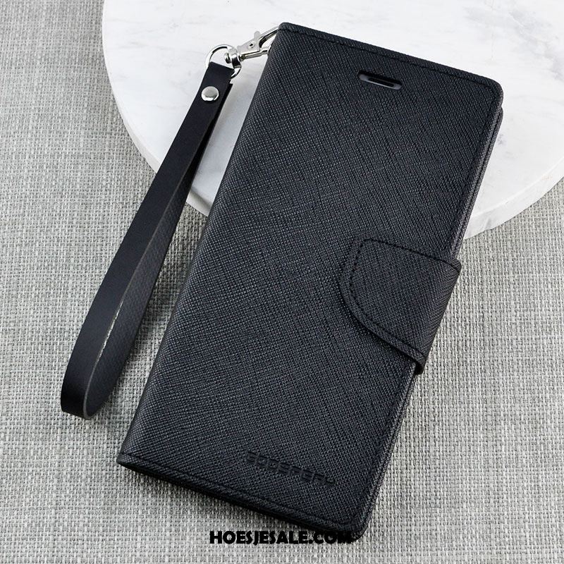 Xiaomi Mi A2 Hoesje All Inclusive Folio Mobiele Telefoon Leren Etui Purper Winkel