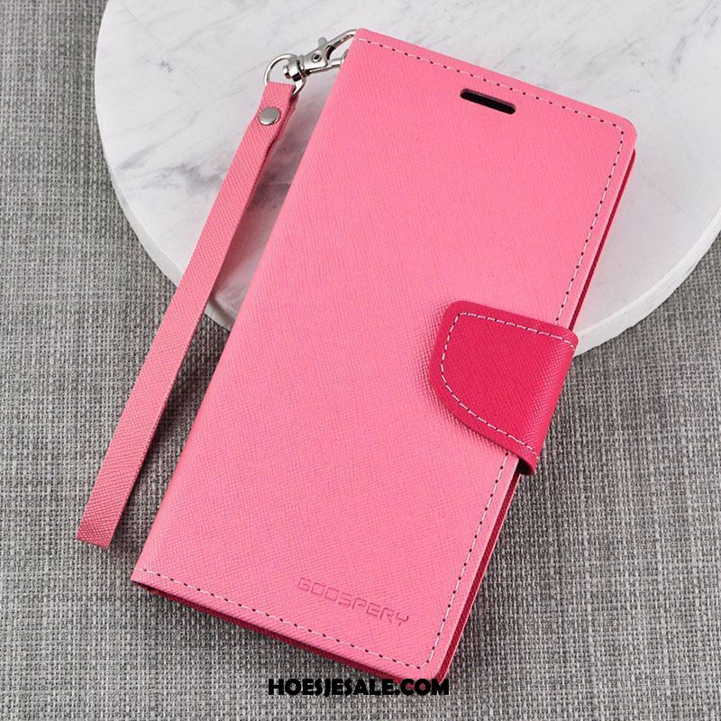 Xiaomi Mi A2 Hoesje All Inclusive Folio Mobiele Telefoon Leren Etui Purper Winkel