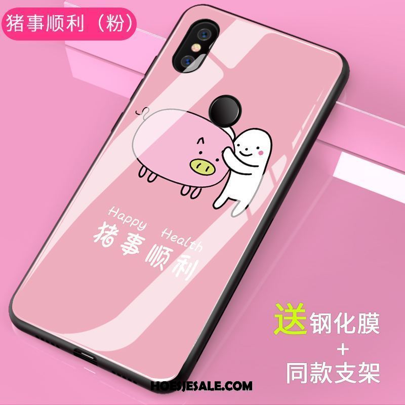 Xiaomi Mi A2 Hoesje Anti-fall Hoes Lovers Spotprent Trend Online