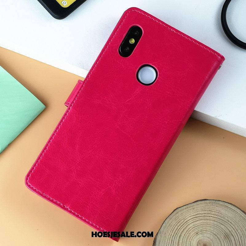 Xiaomi Mi A2 Hoesje Bescherming Anti-fall Scheppend Portemonnee Trendy Merk Aanbiedingen