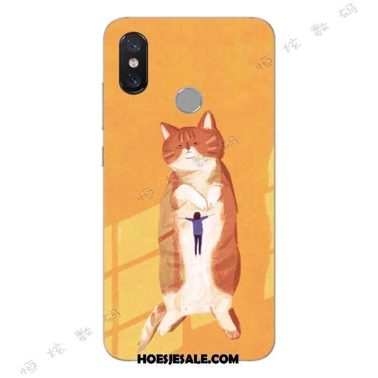 Xiaomi Mi A2 Hoesje Blauw Mini Anti-fall All Inclusive Kat Kopen