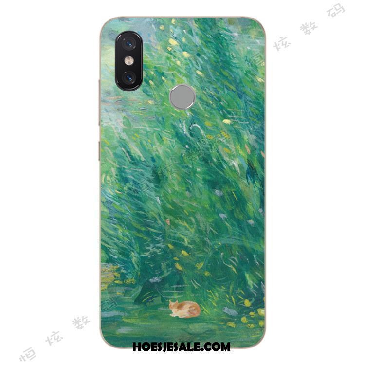 Xiaomi Mi A2 Hoesje Blauw Mini Anti-fall All Inclusive Kat Kopen