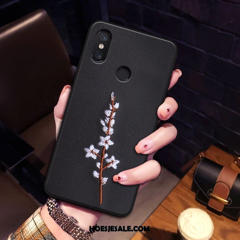 Xiaomi Mi A2 Hoesje Borduurwerk Scheppend Anti-fall All Inclusive Lovers Sale