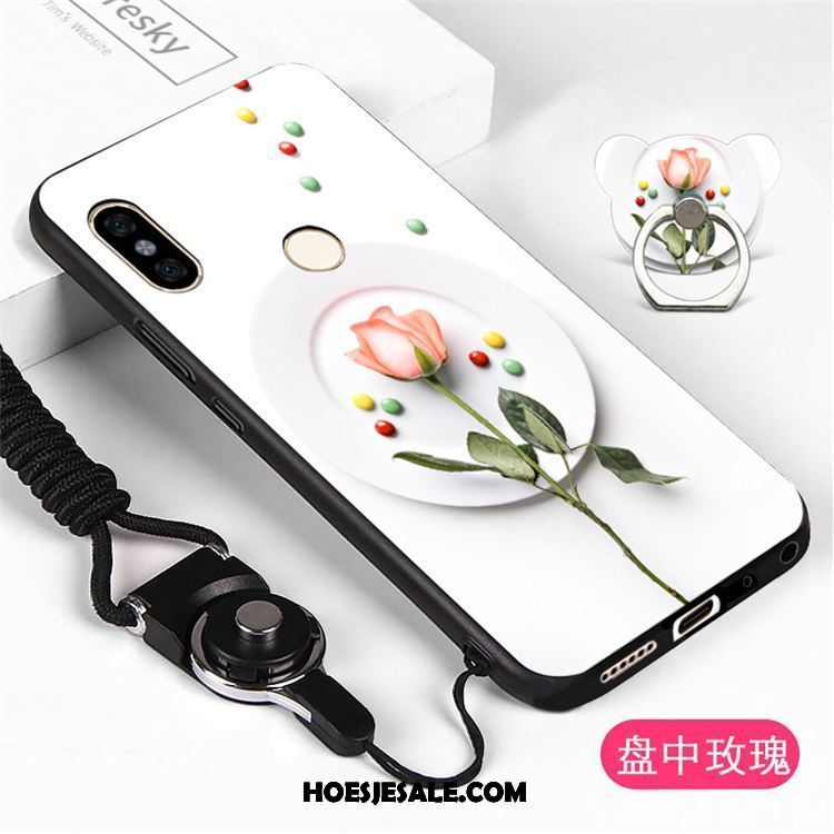 Xiaomi Mi A2 Hoesje Hanger Hoes Anti-fall Siliconen Zacht Sale