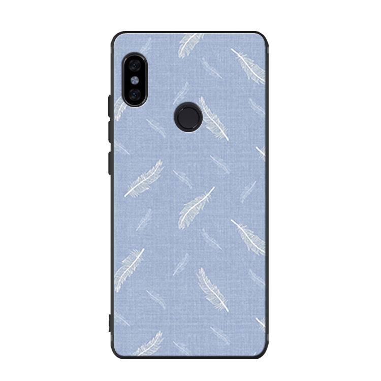 Xiaomi Mi A2 Hoesje Hoes Anti-fall Kunst Mobiele Telefoon Eenvoudige Online