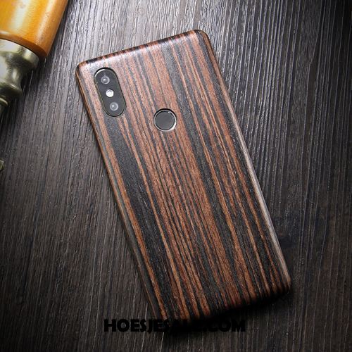 Xiaomi Mi A2 Hoesje Hout Hoes All Inclusive Mobiele Telefoon Dun Sale