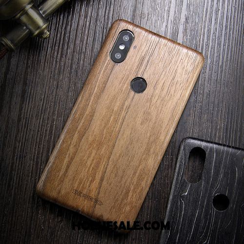 Xiaomi Mi A2 Hoesje Hout Hoes All Inclusive Mobiele Telefoon Dun Sale