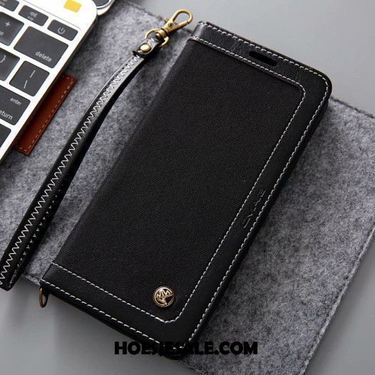 Xiaomi Mi A2 Hoesje Leren Etui Folio Hanger Anti-fall All Inclusive Sale