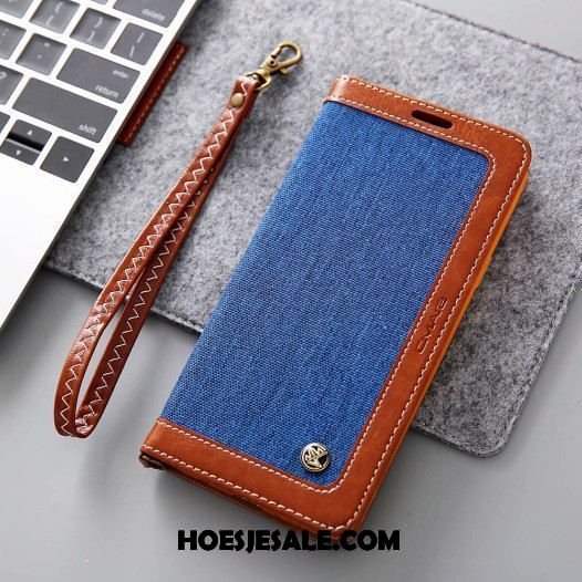 Xiaomi Mi A2 Hoesje Leren Etui Folio Hanger Anti-fall All Inclusive Sale