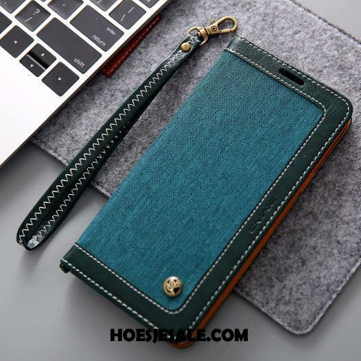 Xiaomi Mi A2 Hoesje Leren Etui Folio Hanger Anti-fall All Inclusive Sale